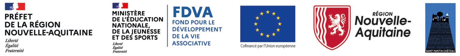 logos des partenaires soutient de l'association